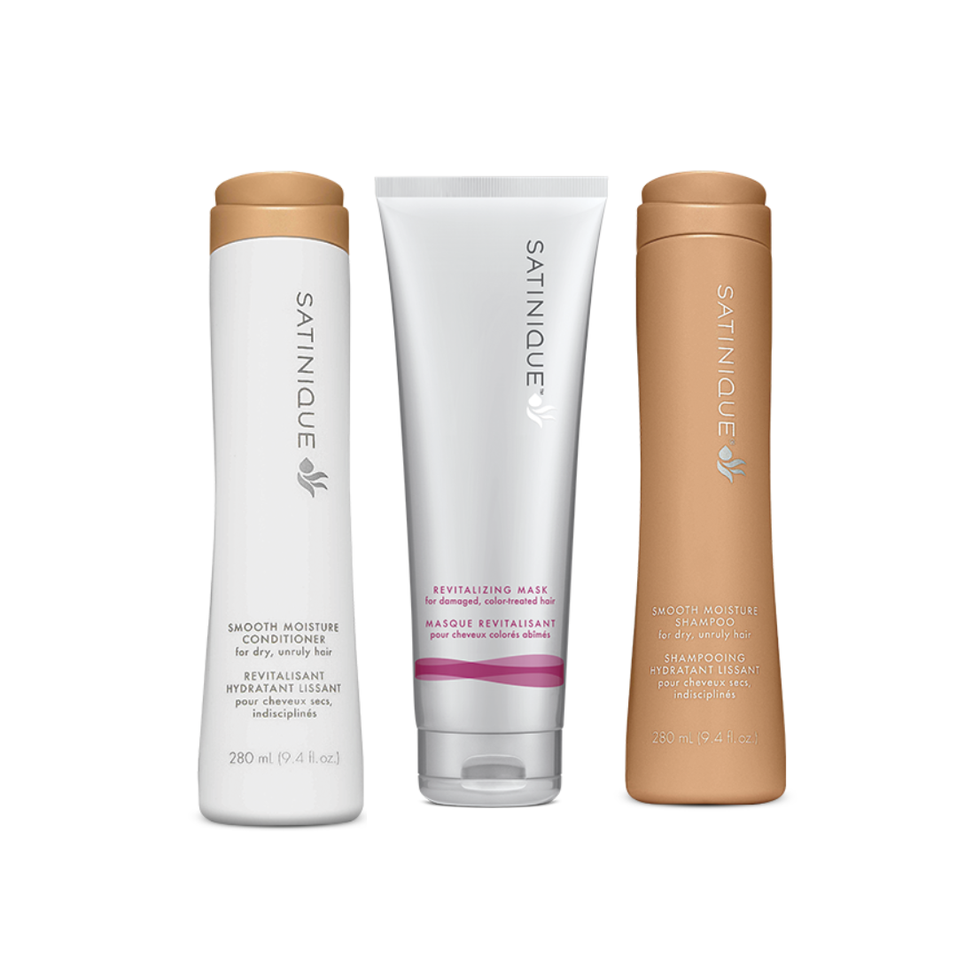 Shampoo y Acondicionador Hidratante + Mascarilla hidratante.  GRATIS curso de Maquillaje